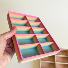 Load image into Gallery viewer, The Ultimate 10-Compartment Storage Tray (3D-printed)