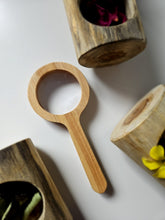 Load image into Gallery viewer, QToys Wooden Magnifying Glass