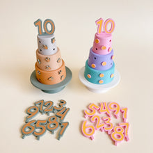 Load image into Gallery viewer, Cake Building and Decorating Set – Sensory Learning Through Play (3D-printed)