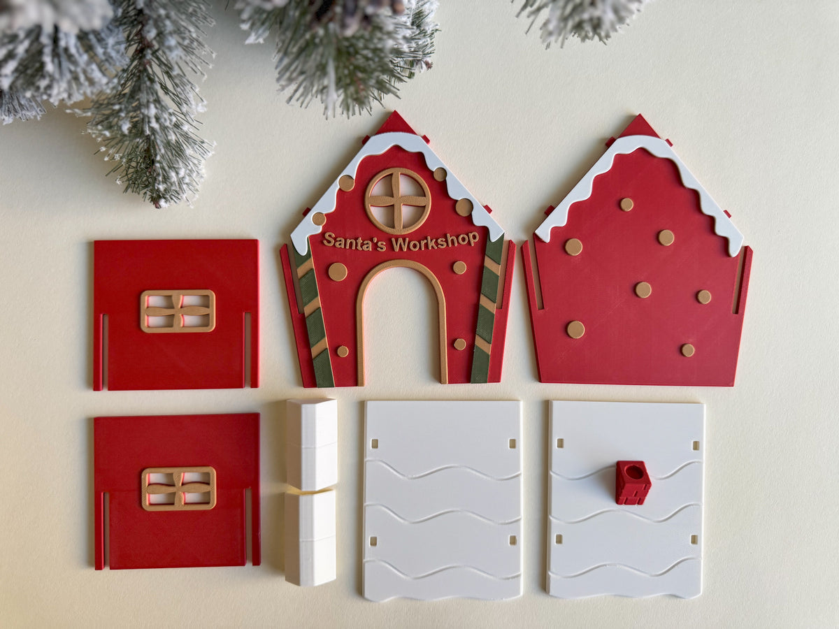 Magical Santa’s Workshop (3D-printed)