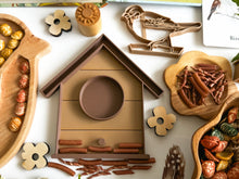 Load image into Gallery viewer, Bird House Bio Sensory Play Tray