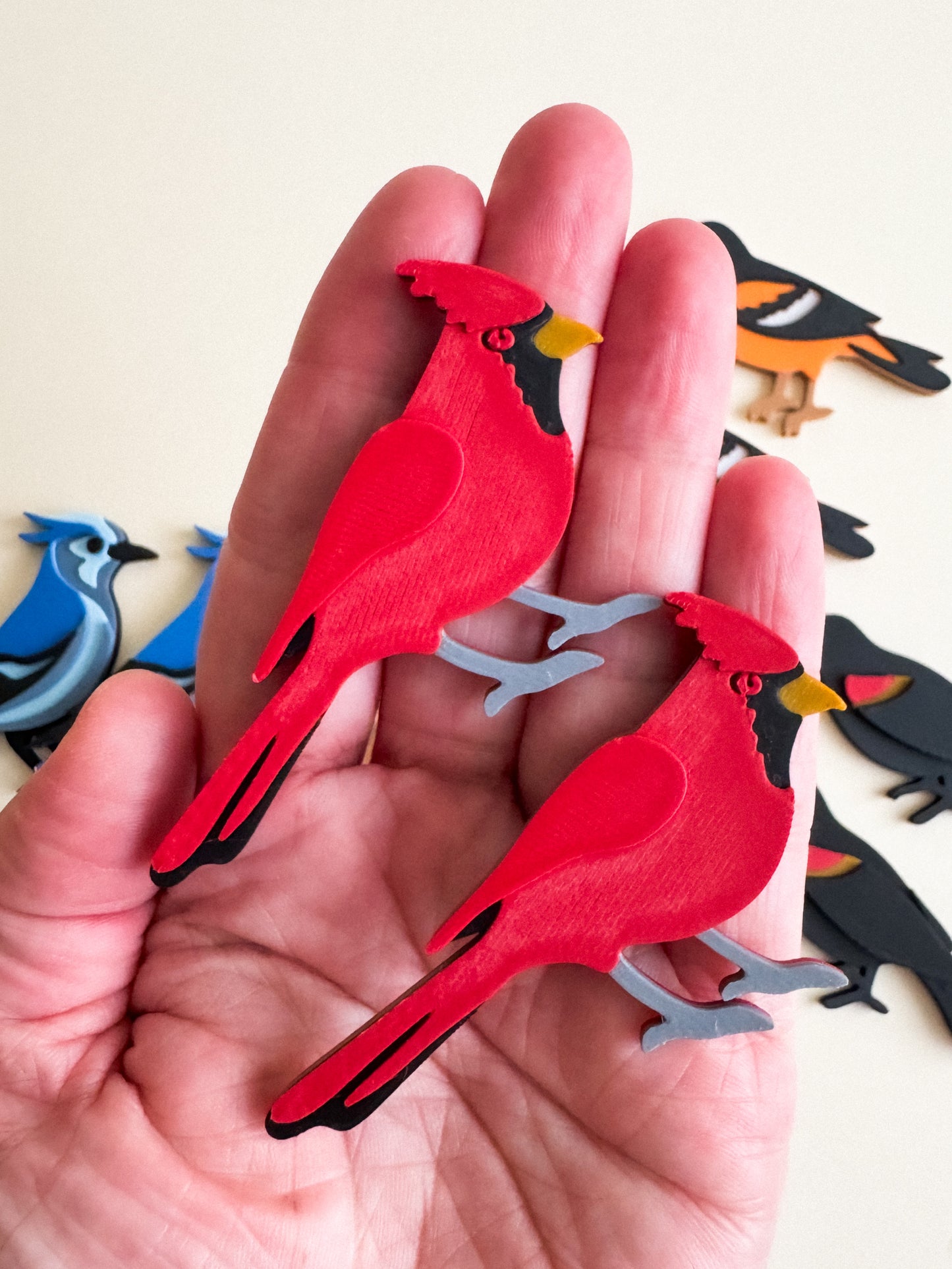 Bird-Themed Sensory and Learning Counters