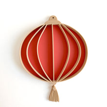 Load image into Gallery viewer, Chinese Lantern Bio Sensory Tray with movable Tassel