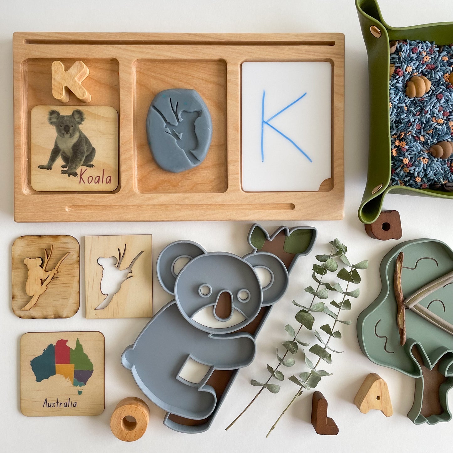 Coco the Koala Bio Sensory Tray