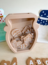 Load image into Gallery viewer, Cookie or Reward Jar with Interchangeable Decoration – Sensory Learning Fun by WooBeWee™