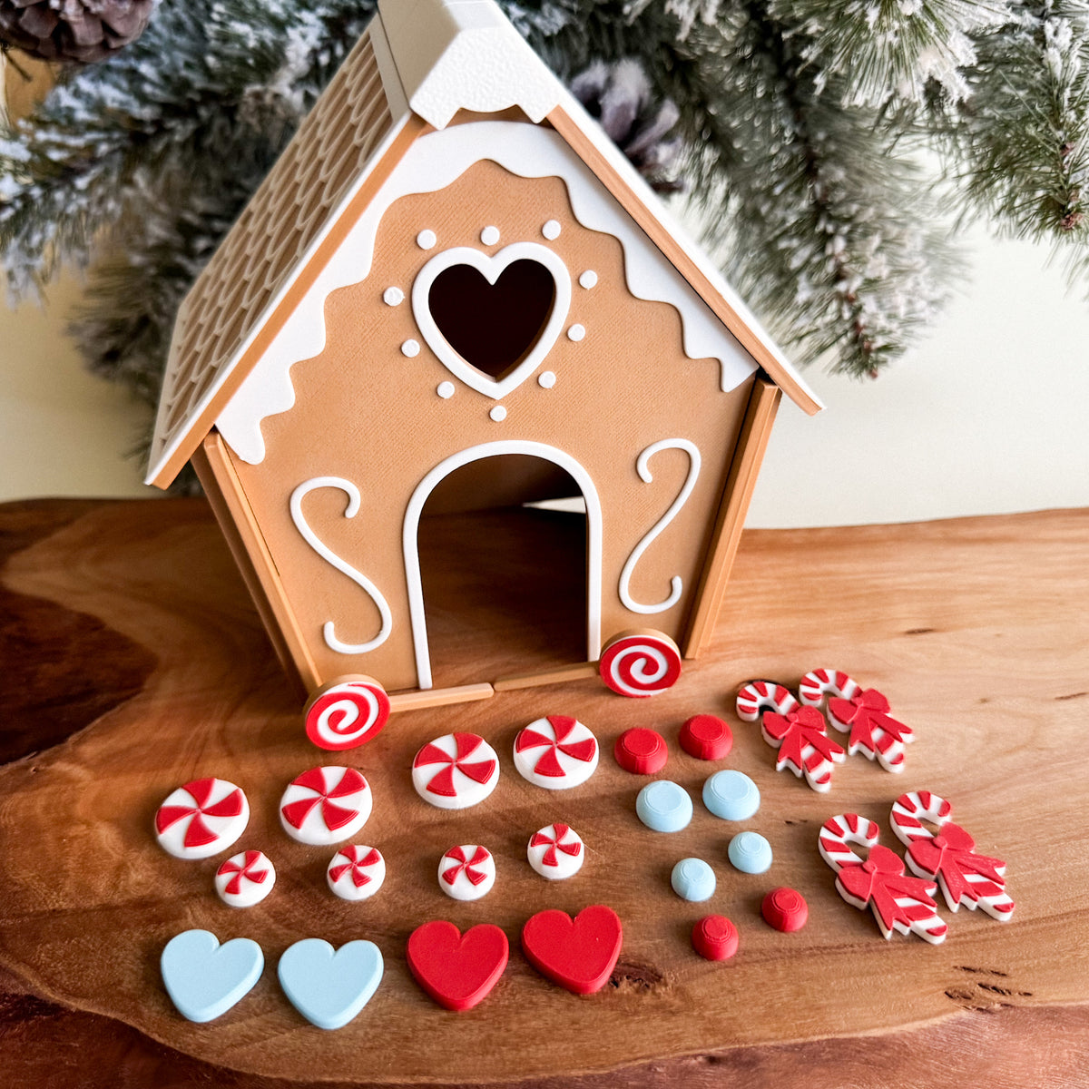 Festive 3D-printed Decorations