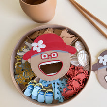 Load image into Gallery viewer, Feed the Old Lady, Summer Edition, Feeding Sensory Activity (New Designs)