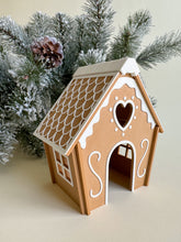 Load image into Gallery viewer, Joyful Gingerbread House (3D-printed)