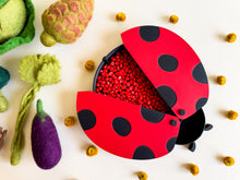 Load image into Gallery viewer, NEW - Ladybug Bio Sensory Play Tray with Moving Wings