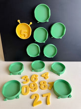 Load image into Gallery viewer, Caterpillar Counting Sensory Collection