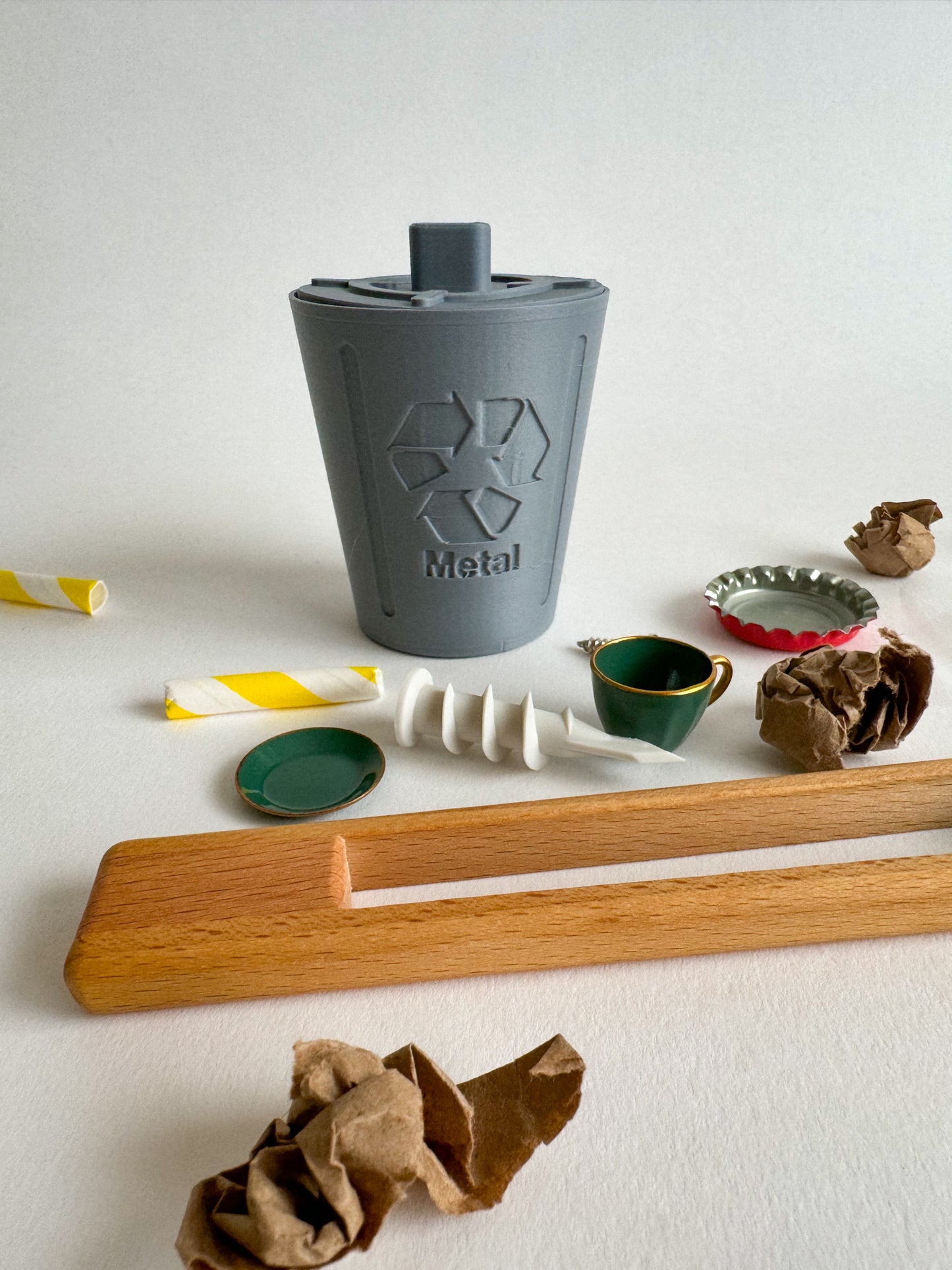 Mini Trash Cans - Sorting Bins