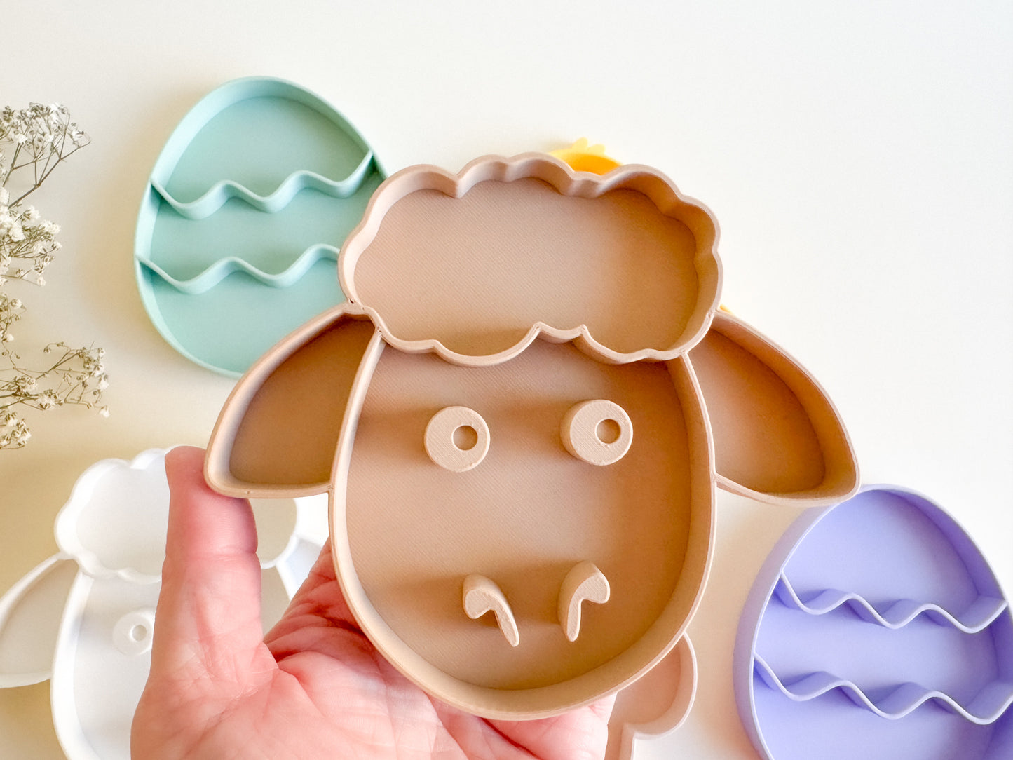 Mini Easter-themed Bio Sensory Play Tray (set or individual)