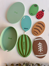 Load image into Gallery viewer, New Shape Boxes, Oval and Rhombus, Basic Shapes Learning Collection by WooBeWee™