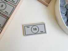Load image into Gallery viewer, Play Money Set for Kids, Learn, Save, and Play! (3D-Printed)