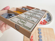 Load image into Gallery viewer, Play Money Set for Kids, Learn, Save, and Play! (3D-Printed)