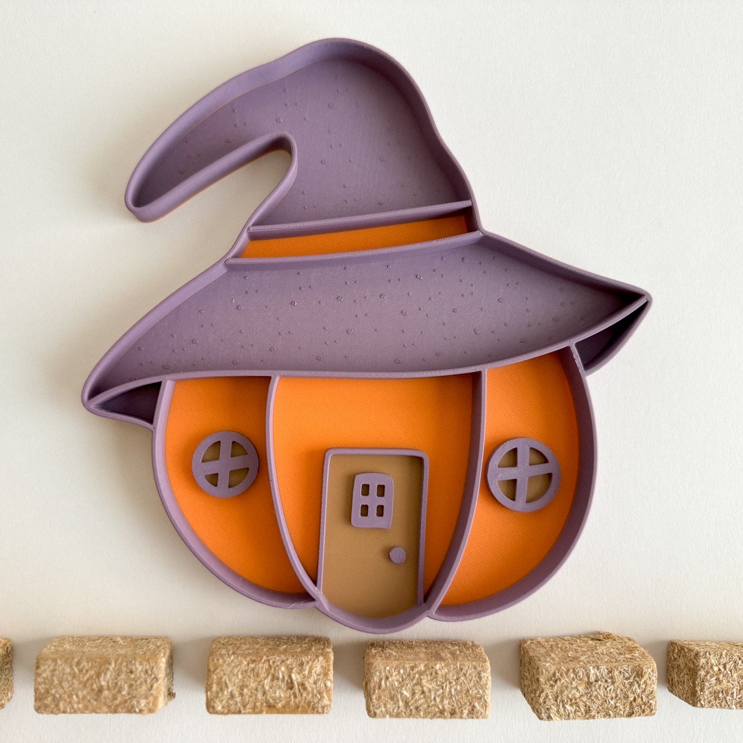 NEW Pumpkin House Bio Sensory Play Tray