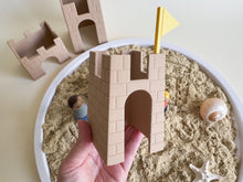 Load image into Gallery viewer, Build Your Own Sand Castle Kingdom - 3D-Printed Towers & Side Buildings