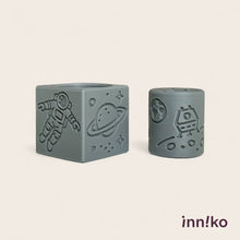 Load image into Gallery viewer, Space-Themed 2-in-1 Cube with Roller – A Twist on Classic Dough Play - by inniko