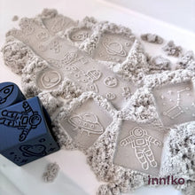 Load image into Gallery viewer, Space-Themed 2-in-1 Cube with Roller – A Twist on Classic Dough Play - by inniko