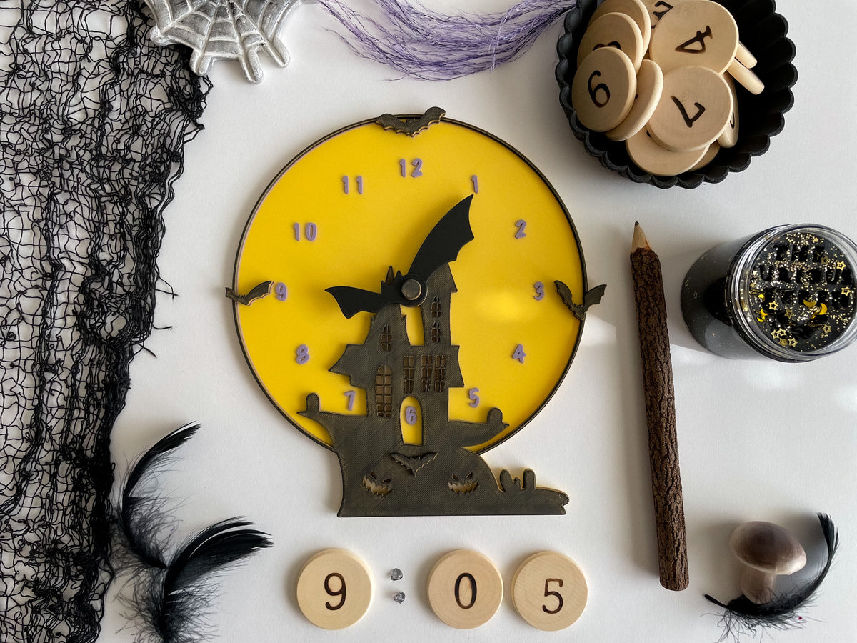 Spooktacular Learning Clock