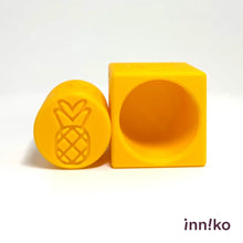 Load image into Gallery viewer, Tropical Fruits 2-in-1 Cube with Roller – A Twist on Classic Dough Play - by inniko