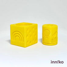 Load image into Gallery viewer, Weather-themed 2-in-1 Cube with Roller – A Twist on Classic Dough Play - by inniko