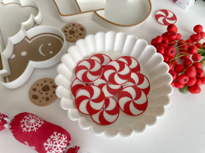 Winter-themed Math Counters set of 10
