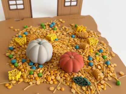 3D Printed Pumpkin Loose Parts | Pretend Play & Sensory Play