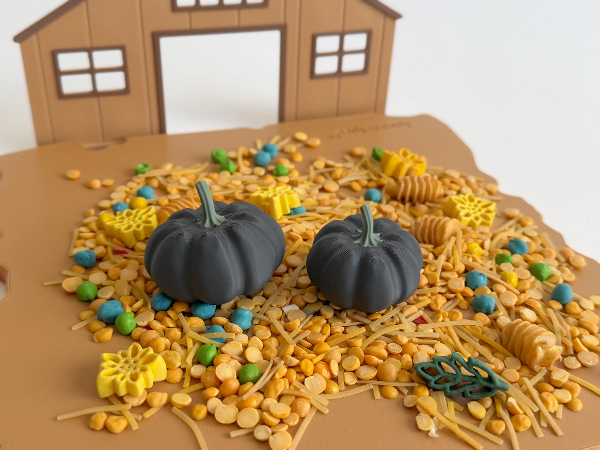 3D Printed Pumpkin Loose Parts | Pretend Play & Sensory Play