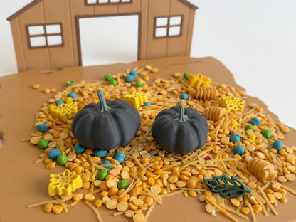 3D Printed Pumpkin Loose Parts | Pretend Play & Sensory Play