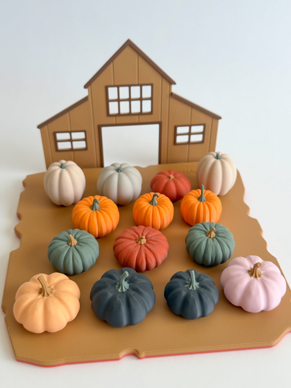 3D Printed Pumpkin Loose Parts | Pretend Play & Sensory Play