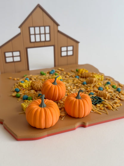 3D Printed Pumpkin Loose Parts | Pretend Play & Sensory Play