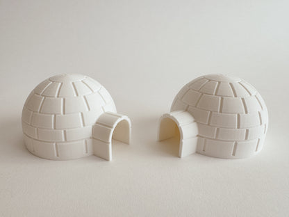 Cozy 3D-Printed Igloo