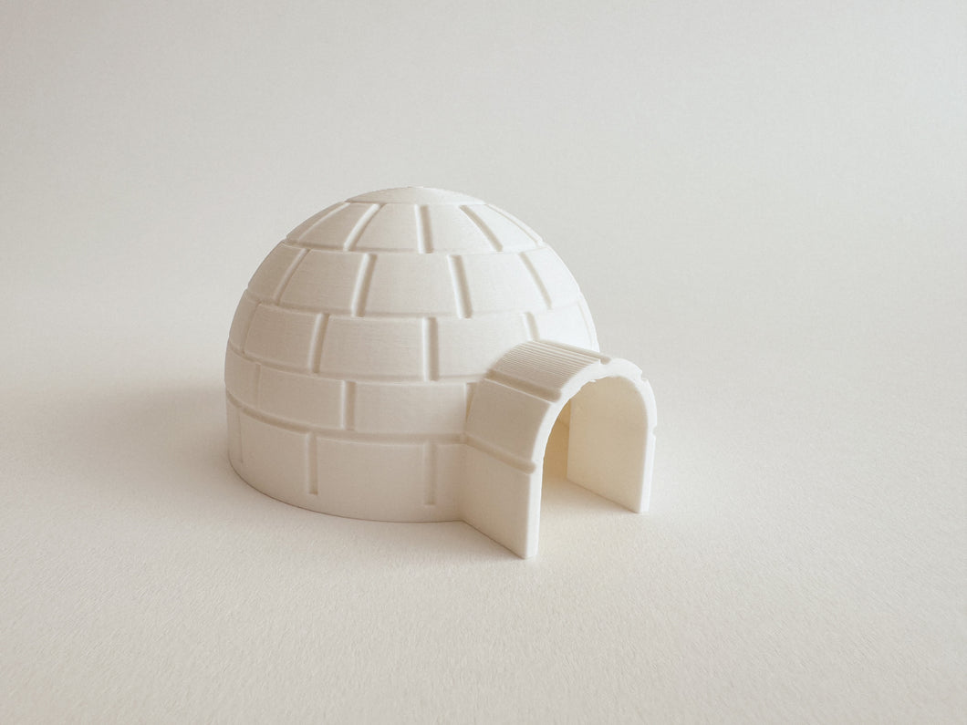 Cozy 3D-Printed Igloo