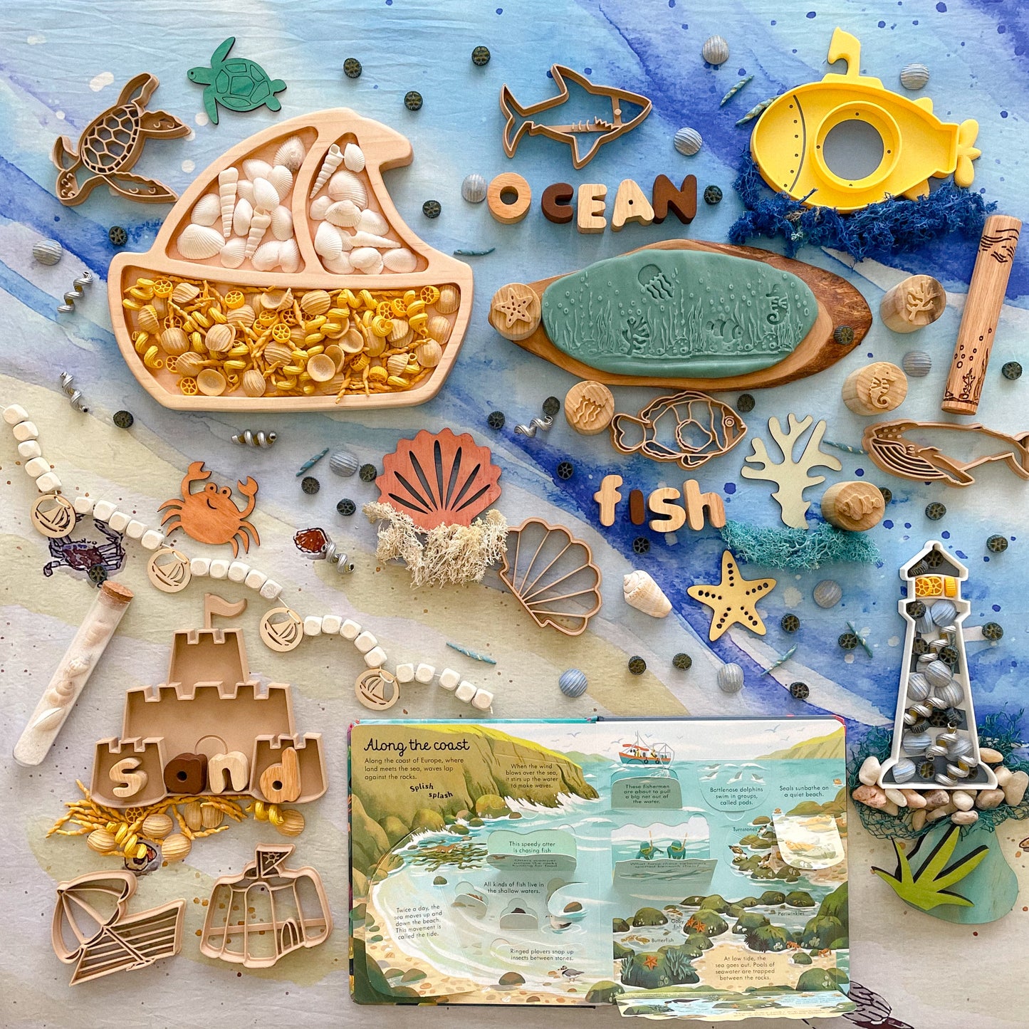 Summer Vibe Bio Sensory Trays