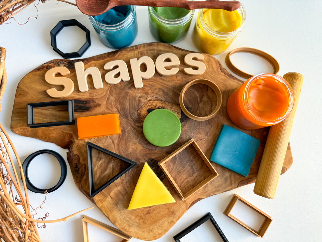 Basic Shapes Bio Dough Cutter set of 6