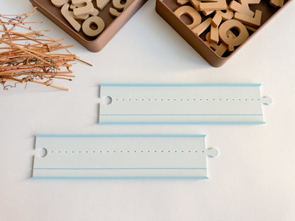 Eco-Friendly Lined Paper Bases (3D-printed)