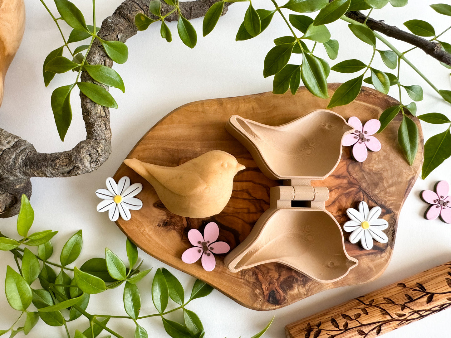 Playful Bird Bio Mold
