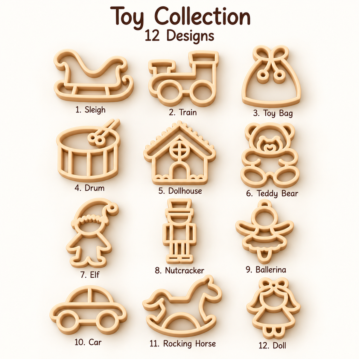 Pasta-Like Sensory Fillers | Ready to 3D Print at Home (3MF Digital File)
