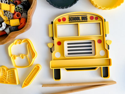 NEW - School Bus Bio Sensory Play Tray