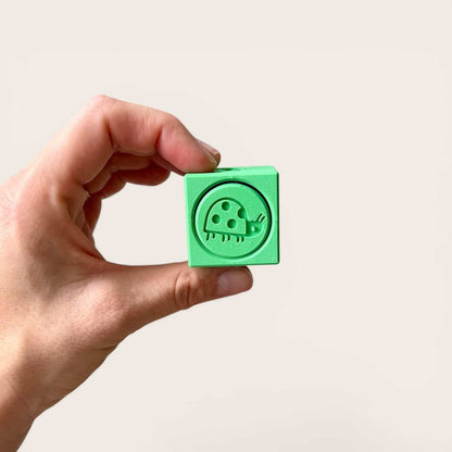 Bug-themed Playdough Roller and Stamps - A Twist on Classic Dough Play - by inniko