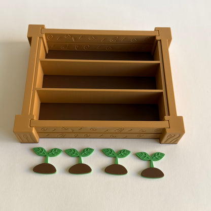 Garden Bed – Ready to 3D Print STL and 3MF File Digital Download