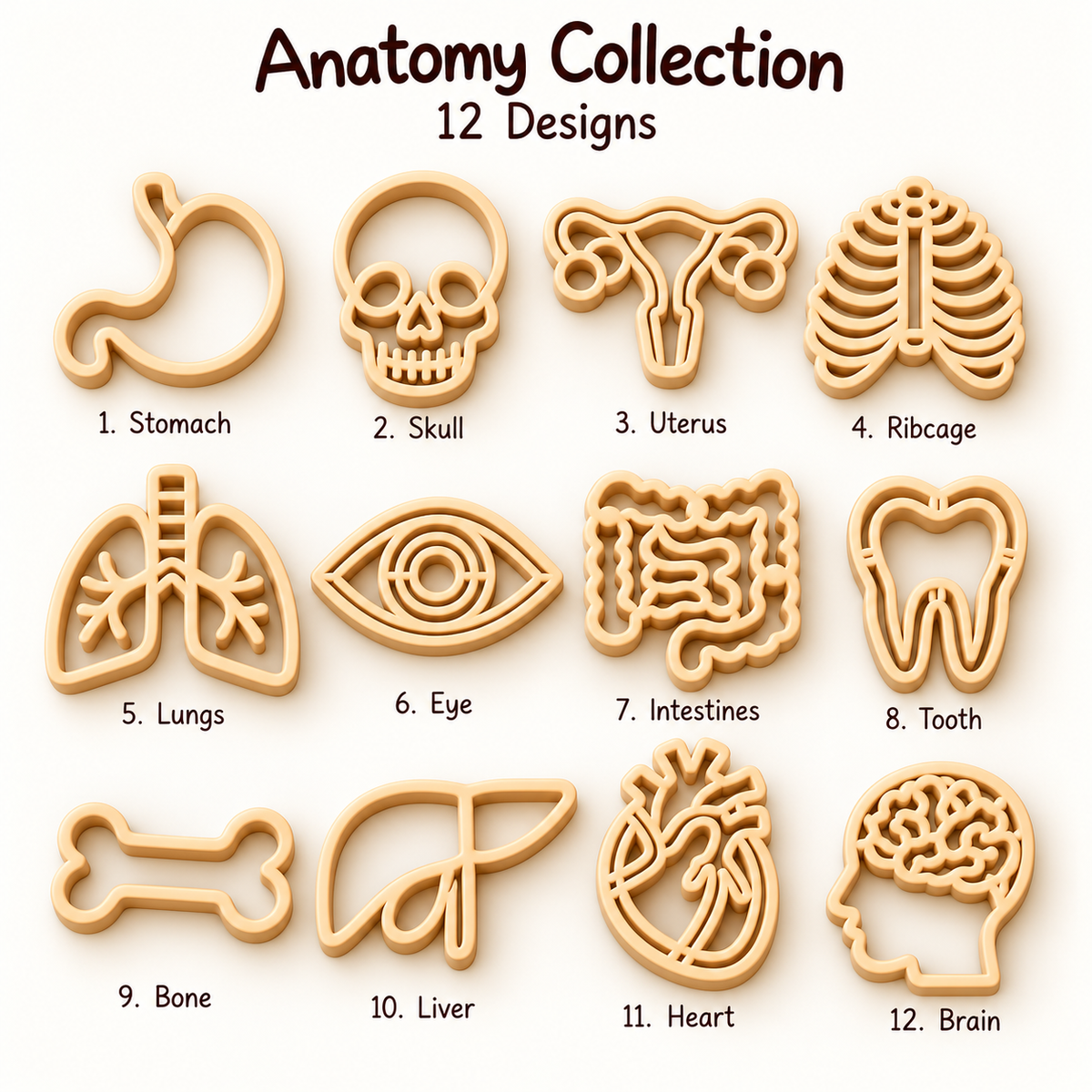 Pasta-Like Sensory Fillers | Ready to 3D Print at Home (3MF Digital File)