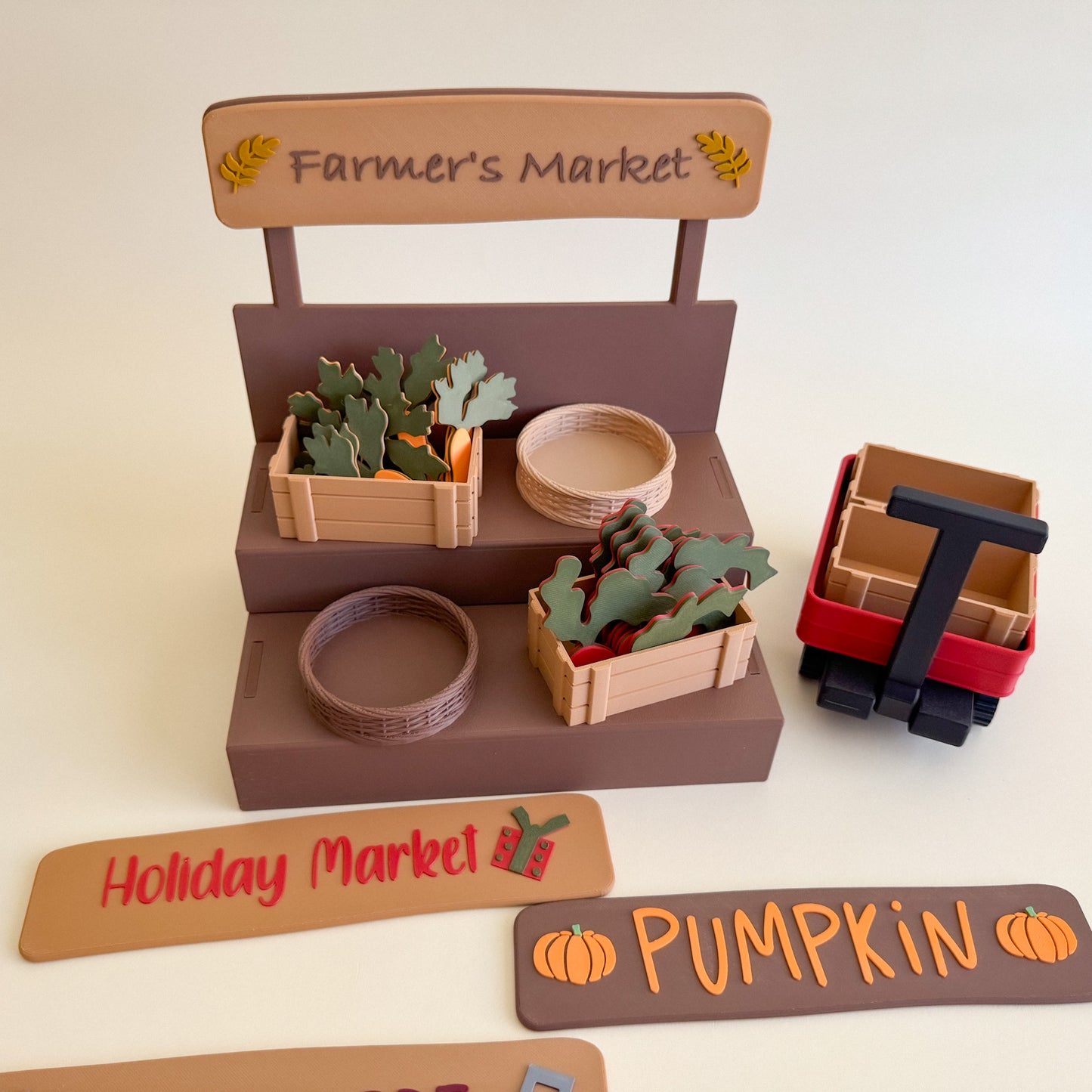 MagnaPlay Rack for Pretend Play and Sensory Activities
