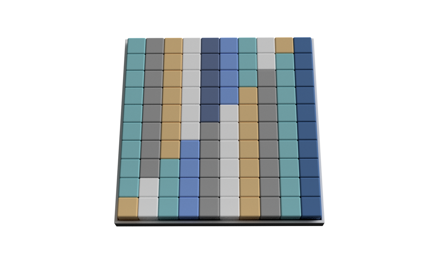 Montessori Counting Cube Towers & Activity Base - Ready to 3D Print STL and 3MF Digital Download