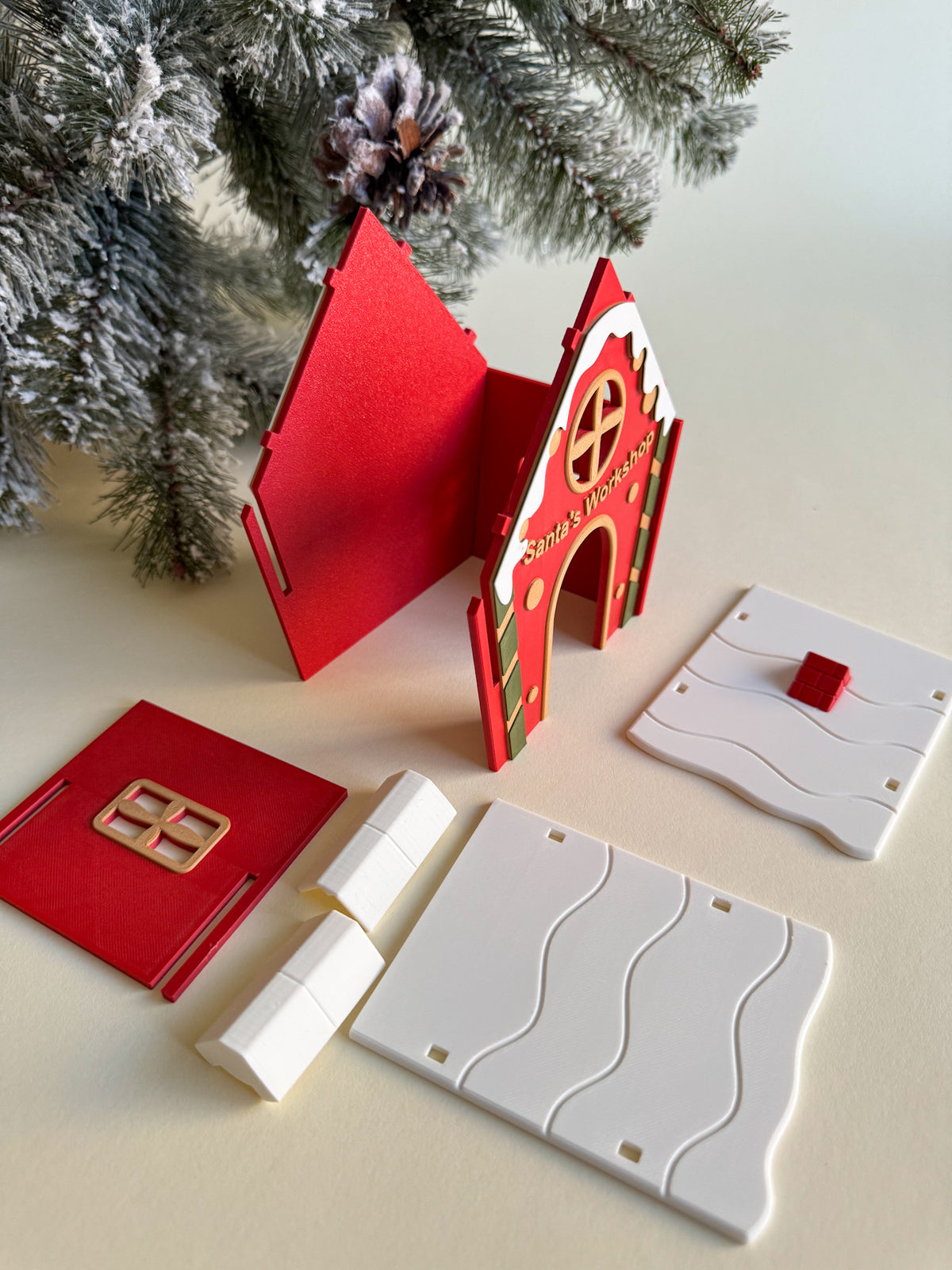 Magical Santa’s Workshop (3D-printed)