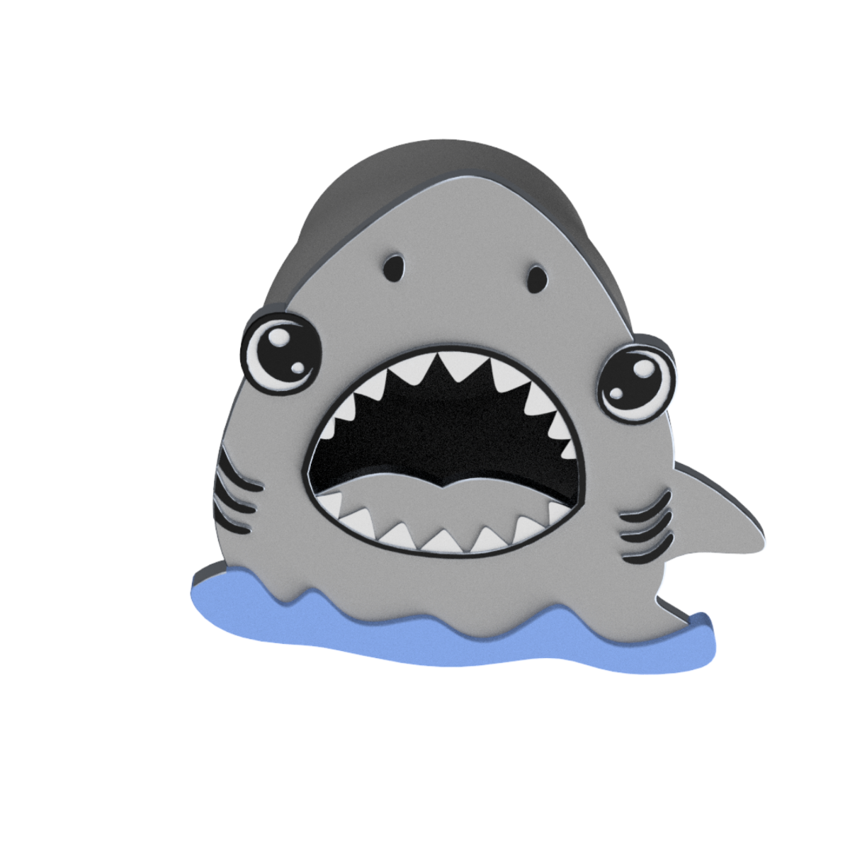feed the shark with an open mouth sensory resources
