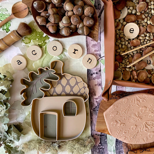 pretend play, nature based toys, woobewee, sensory play, sensory tray, sensory activity, water play, playroom, homeschool, unschool, classroom, preschool, educational activity, learning, playing, flisat table, sensory bin, outdoor play, mud kitchen, muddy play, fizzy play, Montessori, openended play, eco cutter, eco cutters, bio cutters, bio trays, biodegradable, plant based, play dough cutter, cookie cutter, wooden stamps, wooden trays, wooden toys, nature inspired