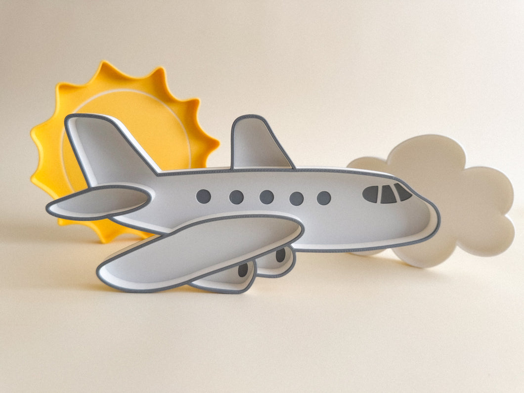Airplane Bio Sensory Play Tray