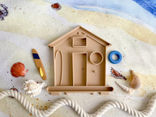 Load image into Gallery viewer, Beach Shack Bio Play Tray for Sensory Play

